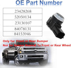 MANATEE 23428268 84153946 Front Rear Bumper PDC Parking Aid Sensor for Cadillac Chevy GMC Buick Bolt Silverado Impala Malibu 