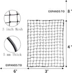 XCAR 64"x 39"x 4" Universal Roof Rack Basket Black with 3' x 4' Cargo Net and Rooftop Cargo Carrier Bag 15 Cubic ft - Car Top Luggage Storage Holder Baskets for SUV Truck Vehicle