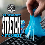 Chemical Guys Sticky Icky Car Cleaning Gel, Green Apple, Interior Car Cleaner, Reusable Automotive Crevice & Interior Dust Cl