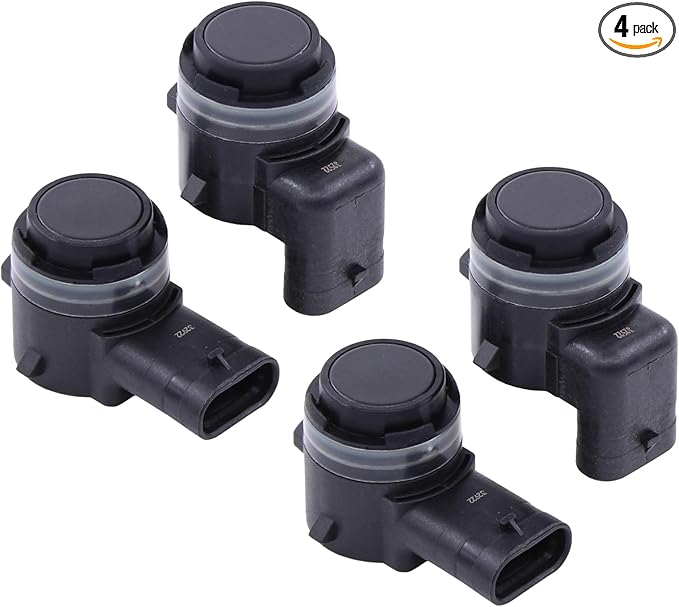 NewYall Pack of 4 Reverse Backup Parking Aid Sensor for BMW X1 X2 X3 X4 X5 X6 i3 Mini Cooper 2013-2020