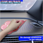 Car Dashboard Non Slip Mat, 10.23'' x 5.90'' PVC Washable Reusable Car Sticky Grip Pad, Multifunctional Vehicle Interior Cell