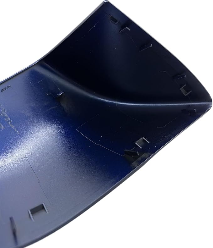 Compatible with Tesla Model 3 Side Mirror Cover Replacement 2017 2018 2019 2020 2021 2022 2023 2024 2025, Left Driver Side Rearview Mirror Cover Cap for Model 3 Accessories(Blue)