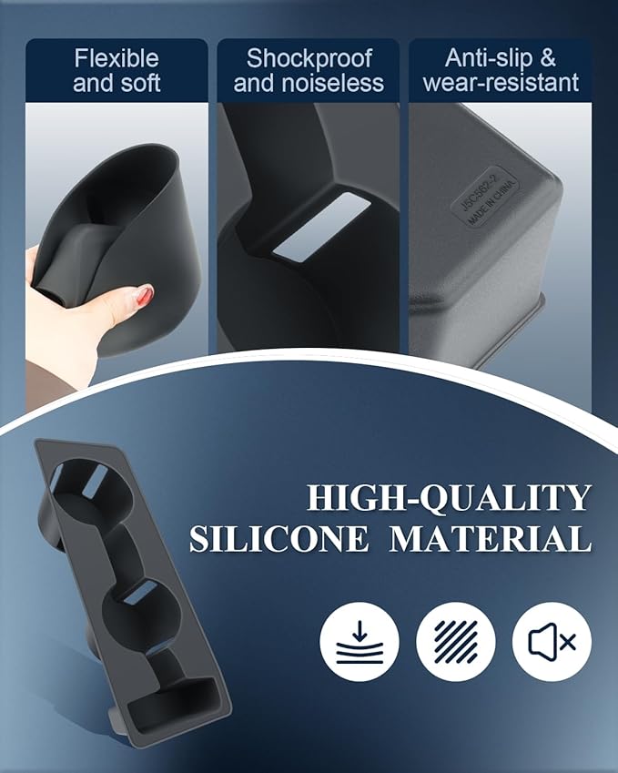 BIBIBO for New 2026 Subaru Forester Cup Holder 2026 Subaru Forester(Base/Premium/Sport/Wilderness/Limited/Touring) Silicone Cup Holder Insert Organizer 2026 Forester Accessories