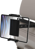 LYFlCCS Headrest Car Tablet Holder Mount with Flexible Arm Special for iPad Pro 12.9, Long Trip Back Seat Mount Fit Thickness Case for iPad air, mini, Galaxy Tab and More 4.7-13" Phone & Tablet