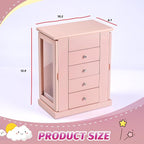 Emfogo Jewelry Box for Girls, Musical Jewelry Box with Spinning Dancer Gifts for Little Girls Christmas New Year Birthday Chi