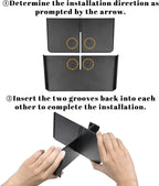 3PCS Center Console Organizer Compatible with Honda 2023-2025 2026 Pilot & 2024-2026 Passport & 2024 2025 Ridgeline Accessories Armrest Divider Hidden Box Organizer