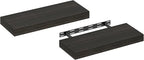 Furinno Tanna Floating Shelves for Wall Set of 2, 9 x 24 Wall Shelf, Wall Mounted Floating Shelf with Invisible Bracket, 2-in