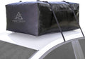 Voyager 10 Cubic Feet Waterproof Rooftop Cargo Roof Bag, No Roof Rack Needed UV-Protected PVC Semi-Coated Mesh, Welded Seams, Water Seal Zipper 36" L x 30" W x 16" H