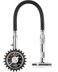 Tire Pressure Gauge for Cars Schrader and Presta 160 PSI, Road Bike Tire Air Pressure Gauge Luminous Dial, Suitable for Car, Motorcycle, Bike, SUV and Truck