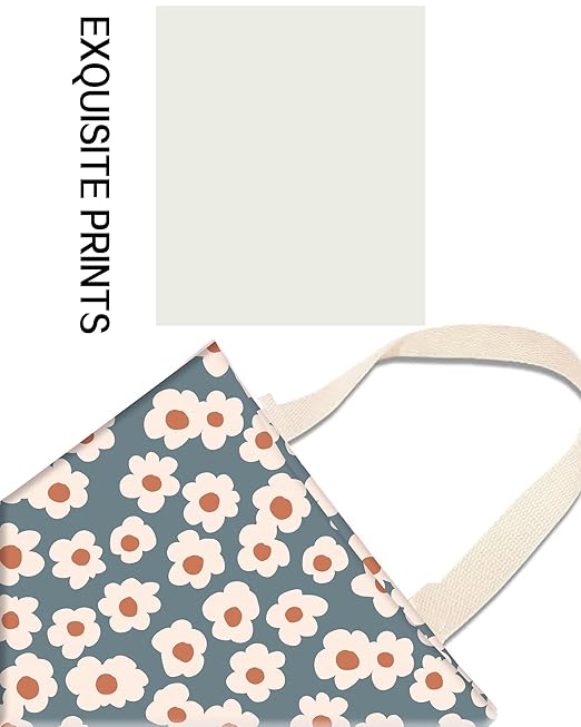 Car Garbage Can, Car Trash Bag, Car Garbage Bag, Hanging Car Trash Can for Car Accessories, Vehicle, Travelling, Camping, Cute Car Back Seat Organizer, Cute Grey Flowers