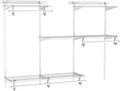 ClosetMaid ShelfTrack Wire Closet Organizer System, Adjustable from 4 to 6 Ft., With Shelves, Clothes Rods, Hardware, Durable