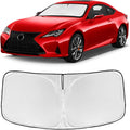 for Lexus RC Windshield Sun Shade 2021-2026 4 Layers Car Sunshades Front Windows Shade Cover Custom Fit RC 250T Shade Blocks UV Rays Car Accessories