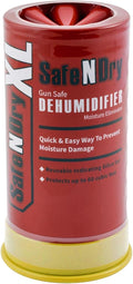 XL Gun Safe Dehumidifier - Portable Moisture Absorber, Prevents Corrosion, 450g Reusable Indicating Silica Gel Desiccant Cani