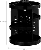 HBlife Extra Large 360 Rotating Makeup Organizer Adjustable Carousel Large Capacity Revolving Perfume Organizer Skincare Orga