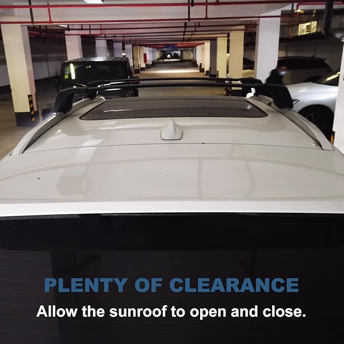 Snailfly Upgraded Roof Rack Cross Bars Fit for Volvo XC40 2018-2025 Lockable Quiet Crossbars Cargo Accessories