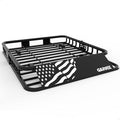 GarveeLife 46" x 36" Universal Roof Rack Cargo Carrier Basket, 200 Lbs Capacity Rooftop Cargo Rack, Car Top Luggage Holder Basket Heavy Duty for SUVs, Trucks, Vehicles