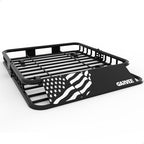 GarveeLife 46" x 36" Universal Roof Rack Cargo Carrier Basket, 200 Lbs Capacity Rooftop Cargo Rack, Car Top Luggage Holder Basket Heavy Duty for SUVs, Trucks, Vehicles