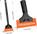 WRAPXPERT Window Tint Tools 2Pack, Small Squeegee 5 inch & Mini Squeegee for Car Window, Rubber Scraper Kit for Front Windows Rear Glass, Auto Car Glass Film Installation