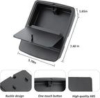 JKCOVER Center Console Hidden Organizer Box Compatible with Jeep Wrangler JK/JKU 2011-2016 2017 2018 Accessories Armrest Secret Compartment One-Touch Hidden Storage （Patent Design）