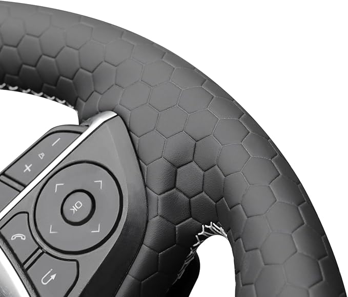 MEWANT Breathable Hand Sewn Car Steering Wheel Cover for Toyota Camry 2018-2019 / Toyota Avalon 2019 / Toyota Corolla 2019-2020 / Toyota RAV4 2019 Steering Wheel Accessories