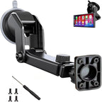 Carplay Mount with Scrwes Flexible Suction Cup Bracket for 7"/ 9"/ 10.26" Car Android Auto Screen Upgraded Windshield Dashboard Suction Cup Mount