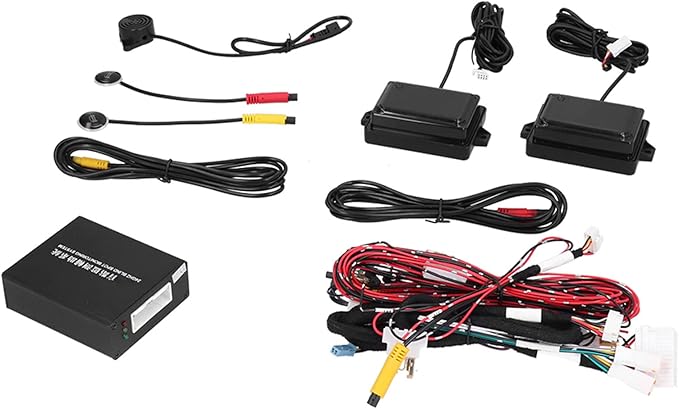 Blind Spot Detection Ultrasonic Sensor Kit Rear Cross Traffic Alert System for Car