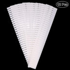 12Pcs Adjustable Drawer Dividers 0.1Inch Thickness DIY Grid Dividers 40x5cm Plastic Organizer Separator for Socks Underwear M