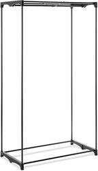 Whitmor Portable Clothes Closet - Freestanding Garment Organizer with Cover - 36 Inches Wide - Black