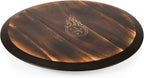 PICNIC TIME NFL Unisex NFL Lazy Susan Serving Tray, Wooden Turntable Round Charcuterie Board, Cheese Serving Platter