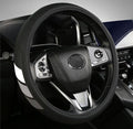 Microfiber Leather Steering Wheel Covers Non-Slip, Breathable 15-16.5 inch Compatible with Toyota 4Runner Tacoma Tundra