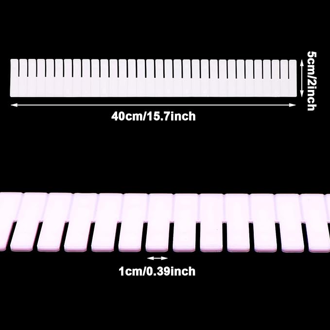 30Pcs Adjustable Drawer Organizer, White Plastic DIY Grid Drawer Dividers, 15.75x1.97x0.1in, for Socks, Underwear, Makeup, Co