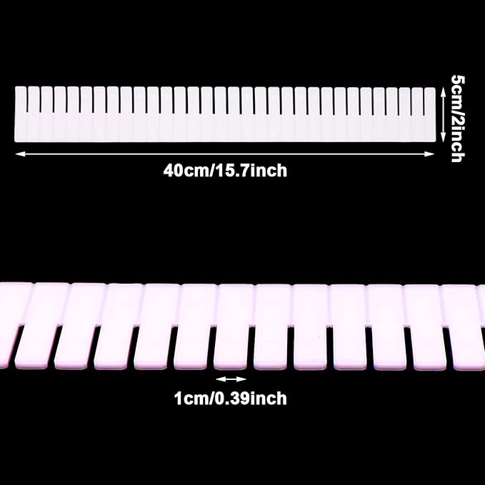12Pcs Adjustable Drawer Dividers 0.1Inch Thickness DIY Grid Dividers 40x5cm Plastic Organizer Separator for Socks Underwear M