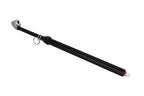 Milton 976BKL Dual Head Angled Chuck Tire Pressure Service Gauge, Non-Slip Grip Matte Black Poly Finish -13” 1-160 PSI For Large Vehicle Tires