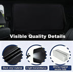 XCBYT Magnetic Car Window Shades for Rear Side Windows, 2 Pack Blackout Car Window Covers for Back Seat Comfort, Reduce Glare & Heat, Car Window Covers for Road Trips & Daily Driving