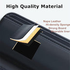 Leather Car Seat Gap Filler Organizer and Storages Blocker Automotive Accessories Universal for Car SUV Truck Fill The Gap Between Seat and Console Stop Things from Dropping Pack of 2