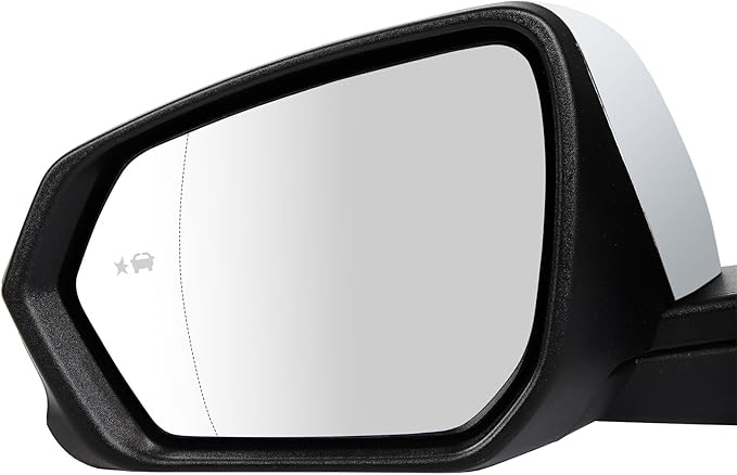 FINDAUTO Side View Mirror Compatible with 2018-2021 For Chevy For Equinox Left Driver Side W/TURN SIGNAL, W/BLIND SPOT DETECT