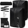 Vacuum Travel Bags With Pump,Vacuum Seal Bags For Clothing Travel,Ip67 Waterproof Vacuum Bags For Travel,Compression Packing 
