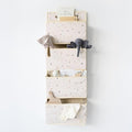 3 Sprouts Over the Door Organizer -Hanging Baby Organizers & Storage with 4 Large Pockets & 2 Hooks for Baby Clothes, Toy, St
