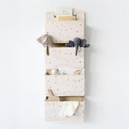 3 Sprouts Over the Door Organizer -Hanging Baby Organizers & Storage with 4 Large Pockets & 2 Hooks for Baby Clothes, Toy, St