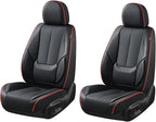 Coverado Seat Covers, Car Seat Covers Front Seats, Car Seat Cover, Car Seat Protector Waterproof, Car Seat Cushion Nappa Leat
