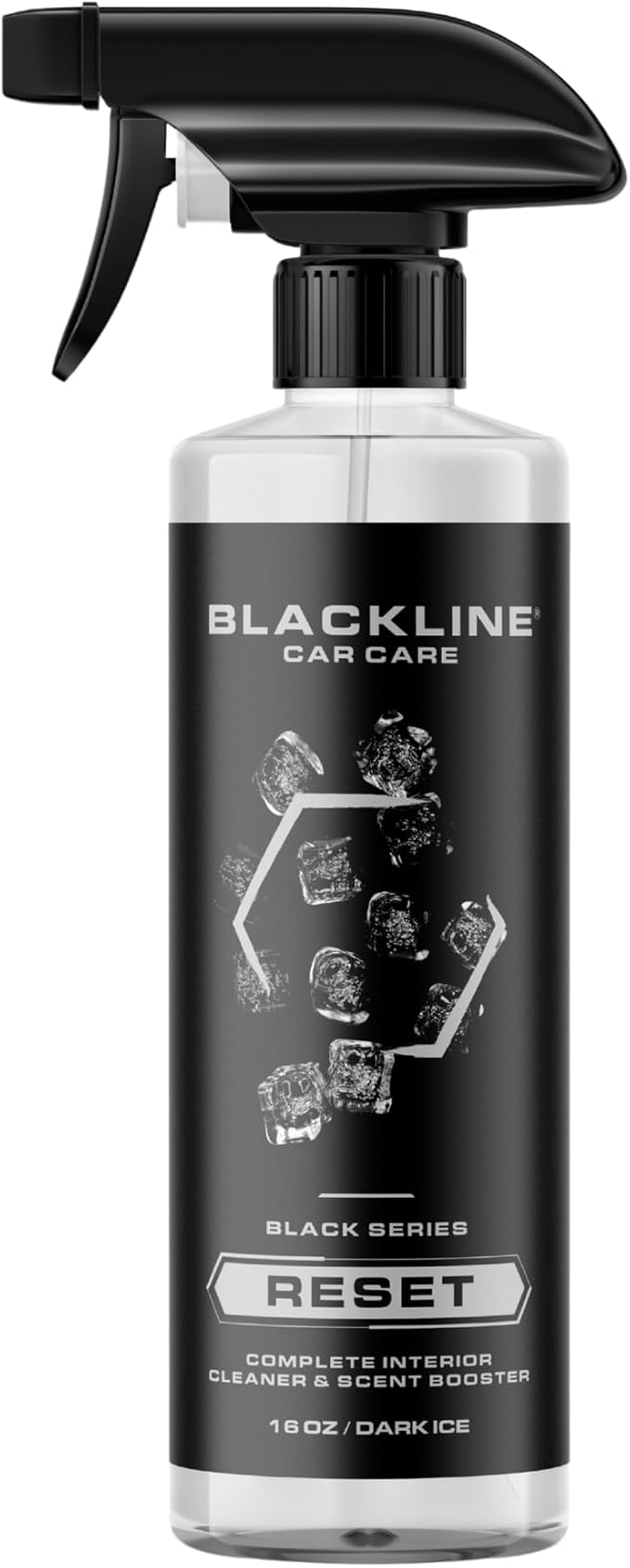 Blackline Luxury Scented Leather Interior Car Cleaner Reset Deep Cleans & Deodorizes All Surfaces, pH-Neutral High-Foam Formu
