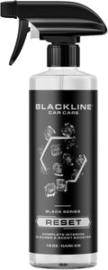 Blackline Luxury Scented Leather Interior Car Cleaner Reset Deep Cleans & Deodorizes All Surfaces, pH-Neutral High-Foam Formu