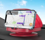 Cell Phone Holder for Car, Vertical Horizontal Car Phone Mount with 360° Rotate Dashboard Cradle Compatible iPhone Samsung Galaxy Android Smartphones, GPS Devices