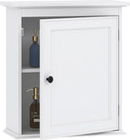 Spirich Small Bathroom Wall Cabinet, Wall Mounted Storage Cabinet, Medicine Cabinet Organizer for Bathroom, Kitchen, Living R