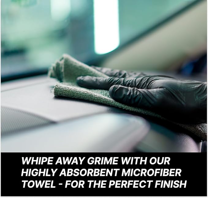 Interior Car Cleaning Kit - Professional Auto Detailing Supplies with Brush for Complete Vehicle Interior Detailing - Car Int