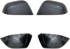 Compatible with Tesla Model 3 Side Mirror Cover Replacement 2017 2018 2019 2020 2021 2022 2023 2024, Left & Right Side Rearview Mirror Cover Cap for Model 3 Accessories(Silver) 2pcs