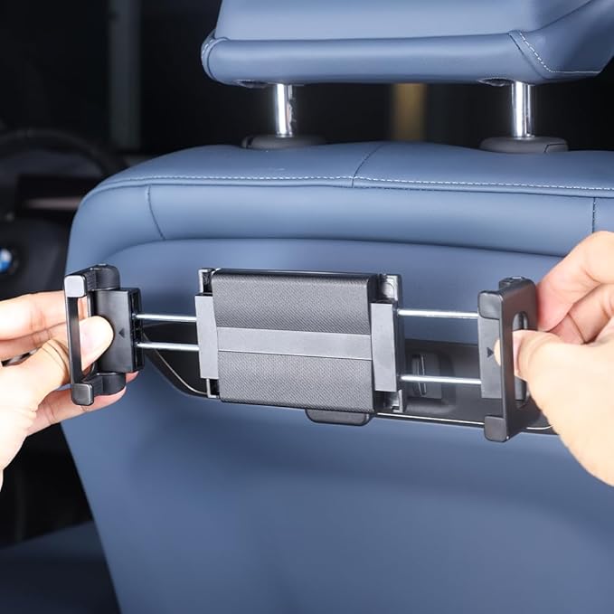 for BMW 5 Series X5 X6 X7 G05 G06 G60 G45 Tablet Holder Gravity Clamp ipad Car Holder Back Seat Road Trip Essentials (Gravity Clamp)
