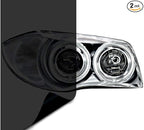VViViD Air-Tint Dark Black Headlight/Tail Light Window Tint (12 Inch x 24 Inch 2-roll Pack)