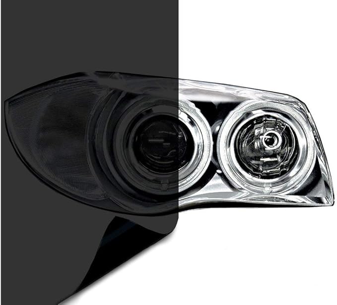 VViViD Air-Tint Dark Black Headlight Taillight Tint Air-Release Vinyl Wrap Film Roll (60 Inch x 300 Inch (Extra-Large roll))