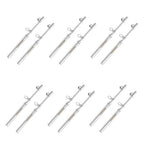 GODESON Dual Head Tire Pressure Gauge,Heavy Duty Pen Tire Gauge Range 10-150PSI; 1-10Bar,Dual Head Truck Air Pressure Gauge (Pack of 12)…